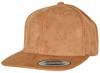 Flexfit FX6089SU Suede Leather Snapback - Khaki - One Size