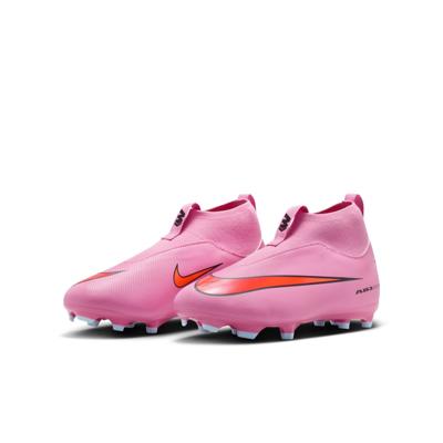 Nike Zoom Mercurial Superfly 10 Club FG/MG Voetbalschoenen Junior Roze - Maat 35 - Kleur: Roze | Soccerfanshop