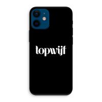 Topwijf Zwart: iPhone 12 mini Biologisch afbreekbaar hoesje