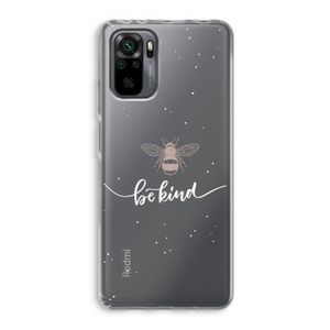 Be(e) kind: Xiaomi Redmi Note 10 Pro Transparant Hoesje