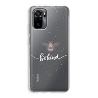 Be(e) kind: Xiaomi Redmi Note 10 Pro Transparant Hoesje