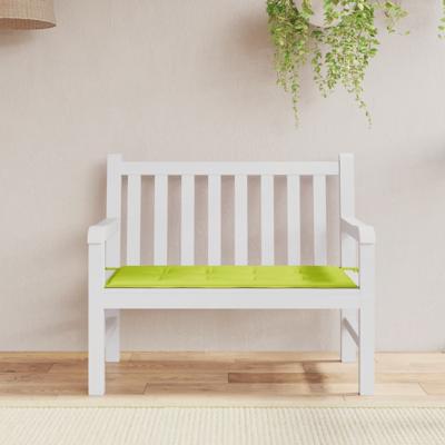 VidaXL Tuinbankkussen 120x50x4 cm oxford stof felgroen