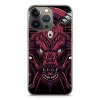 Hell Hound and Serpents: iPhone 13 Pro Transparant Hoesje
