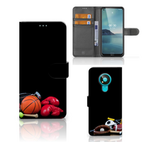 Nokia 3.4 Wallet Case met Pasjes Sports