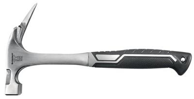 Promat /tecwerk geheel stalen lathamer | 600 g met magneet geruwd | fijn gepolijst | 600 g - 4000811309