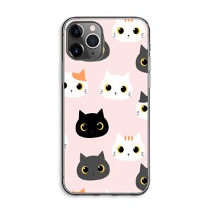 Katten: iPhone 11 Pro Max Transparant Hoesje