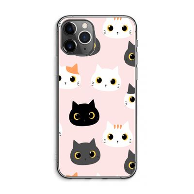 Katten: iPhone 11 Pro Max Transparant Hoesje