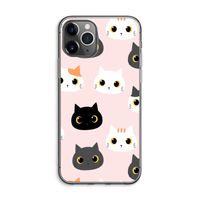 Katten: iPhone 11 Pro Max Transparant Hoesje