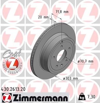Remschijf Coat Z 430261320