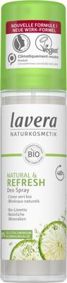 Lavera Deodorant spray natural & refresh bio FR-DE