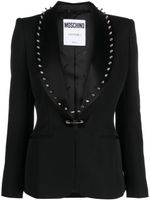 Moschino blazer à détails de clous - Noir - thumbnail