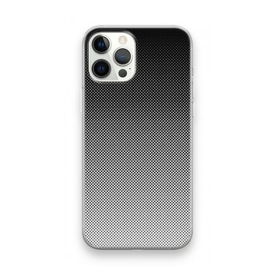 Musketon Halftone: iPhone 12 Pro Max Transparant Hoesje