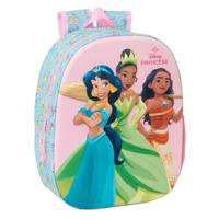 Schoolrugzak Frozen Roze Hemelsblauw 27 x 33 x 10 cm