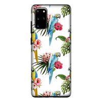 Kleurrijke papegaaien: Samsung Galaxy S20 Plus Tough Case