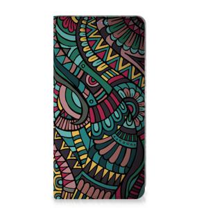 Xiaomi Redmi 12 4G Hoesje met Magneet Aztec