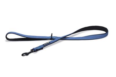 Beeztees Beeztees Parinca Premium Hondenriem Nylon Blauw 120cm x 20mm