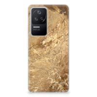 Xiaomi Poco F4 | TPU | Siliconen hoesje | Marmer Creme