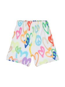 Molo short Adian en coton biologique - Blanc