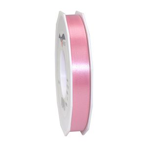 1x Luxe roze kunststof lint rollen 1,5 cm x 91 meter cadeaulint verpakkingsmateriaal