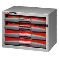 Facom Matrix lage kast | met 2 laden en 2 boxen | F50000101 F50000101