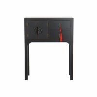 Wandtafel DKD Home Decor Zwart Multicolour Hout Spar Hout MDF 63 x 26 x 83 cm