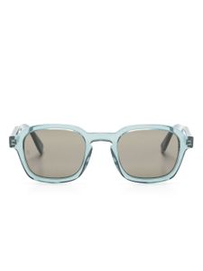 Tommy Hilfiger lunettes de soleil transparente à monture carrée - Bleu