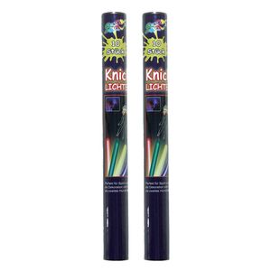 Glow in the dark sticks - breaklights - 20x sticks van 20 cm - multi kleuren