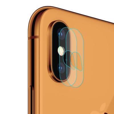 ENKAY Hat-Prins 0.2mm 9H 2.15D Rear Camera Lens getemperd glas Film voor iPhone XS Max