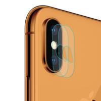 ENKAY Hat-Prins 0.2mm 9H 2.15D Rear Camera Lens getemperd glas Film voor iPhone XS Max