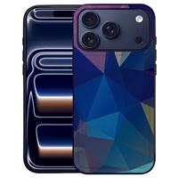 Backcover Hoesje iPhone 17 Pro Max | Polygon Dark