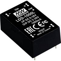 Mean Well LDD-1000L DC/DC-converter, print 52 W Aantal uitgangen: 1 x Inhoud 1 stuk(s) - thumbnail