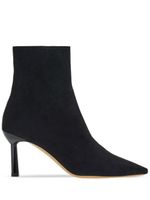 Ferragamo bottines 70 mm à bout pointu - Noir