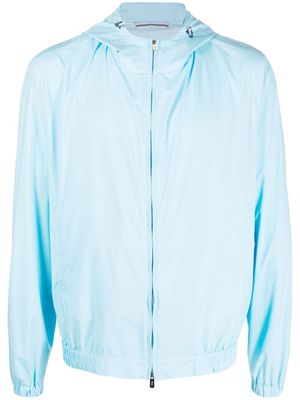 Fedeli veste zippée à design bicolore - Bleu