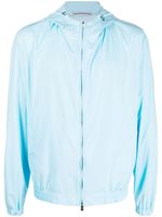 Fedeli veste zippée à design bicolore - Bleu