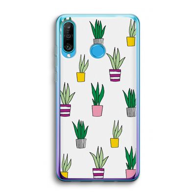 Sanseveria: Huawei P30 Lite Transparant Hoesje