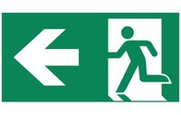 TEC Pictogram-C man pijl links enkelzijdig