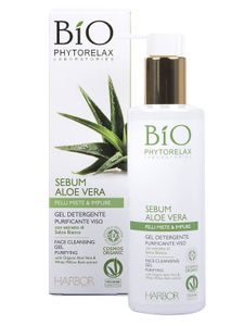Phytorelax Sebum Aloe Vera Gel Purifying Face Cleansing Gel (200 ml)