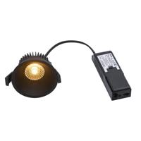 Nordlux Ronde inbouwspotAlbric zwart - 2310340003