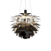 Louis Poulsen PH Artichoke 600 Hanglamp - 3000K Dali - ext. driver - Zwart