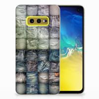 Silicone Back Cover Samsung Galaxy S10e Spijkerbroeken