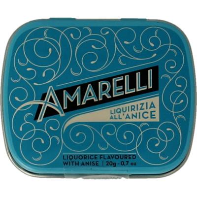 Amarelli Laurierdrop blikje anijs Chicchi