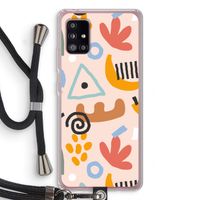 Abstract: Samsung Galaxy A51 5G Transparant Hoesje met koord