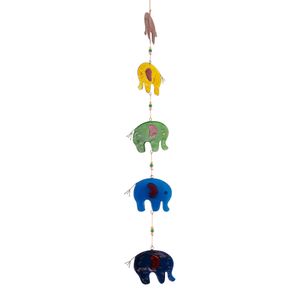 Mobiel 5 Olifanten - Multicolor