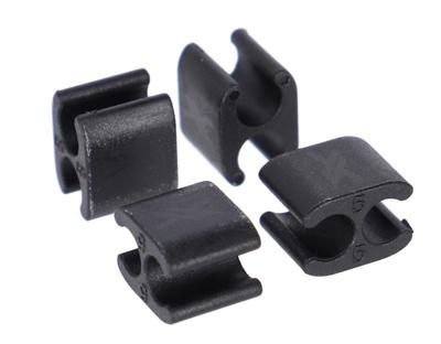 XLC Kabed kabelclip 5mm zw ds a 30 brx122