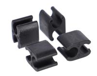 XLC Kabed kabelclip 5mm zw ds a 30 brx122