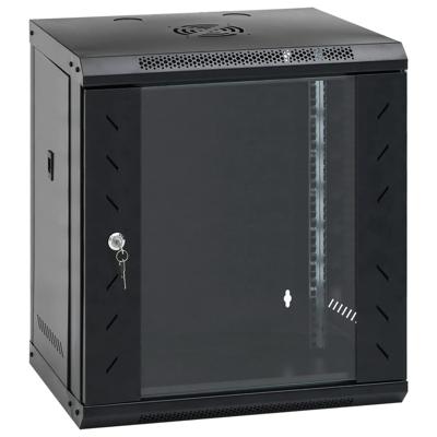 VidaXL Netwerkkast wandgemonteerd 12u 19" ip20 53x40x60 cm