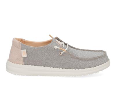 Hey Dude Wendy metallic sparkle rose gold Rose maat 39