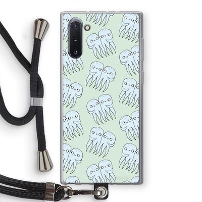 Octopussen: Samsung Galaxy Note 10 Transparant Hoesje met koord