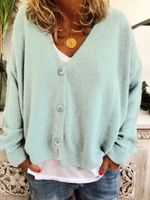 Women Casual Top Tunic Sweater Cardigan - thumbnail