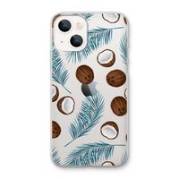 Kokosnoot roze: iPhone 13 mini Transparant Hoesje
